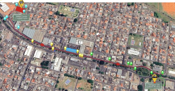 Mapa - Aniversário Recanto das Emas