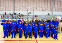 Estudantes da Estrutural participam da aula inaugural do Programa Forças no Esporte