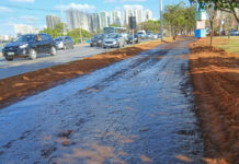 GDF concentra obras de conexão de ciclovias em trechos da Estrutural, Vicente Pires e Pistão Norte