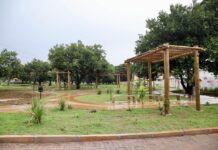 Contemplada por programa do GDF, Praça Dr. Antônio Leitão Torres de Araújo é inaugurada no SIA