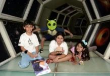 Pequenos inventores transformam Planetário de Brasília nas férias