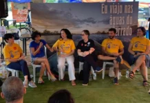 Roda de conversa no Eixão reforça papel do Cerrado no abastecimento de água