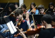 Pequenos instrumentistas do DF brilham no compasso do amanhã