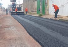Ceilândia reforça ações de pavimentação e reparos com mais de 40 toneladas de asfalto