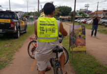 Ação educativa no Parque da Cidade celebra Dia Nacional do Ciclista