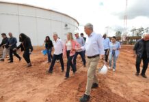 Obra de abastecimento de água na região norte vai beneficiar 1 milhão de pessoas