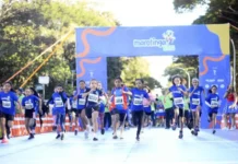 Marotinga 2026: Pais incentivam filhos pequenos à prática da corrida