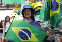 Sextou em verde e amarelo: torcida já entra no clima do jogo