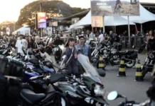 Paixão pelo motociclismo agita a Granja do Torto