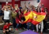Comunidade espanhola celebra vitória em Brasília