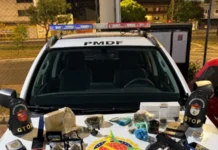 Homem é preso com dois quilos de skank no Riacho Fundo I